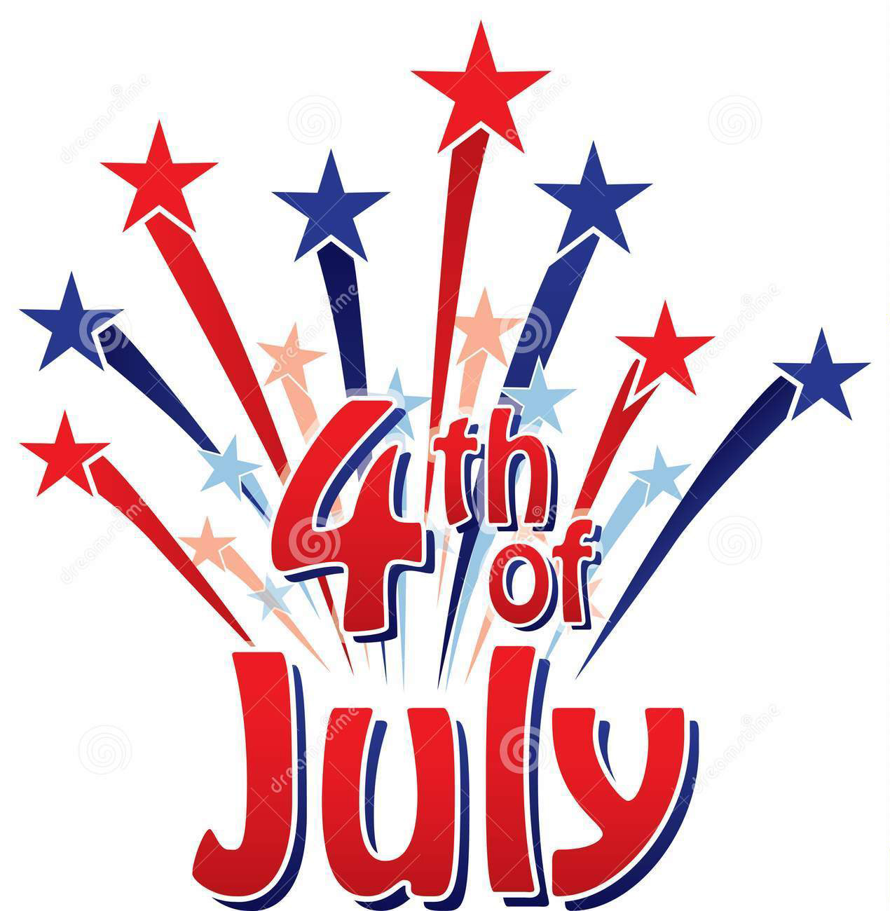 Happy 4th Of July Logo